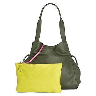 Large Tote with Removable Pouch $32