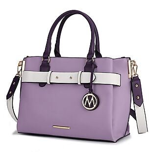 MKF Faux-Leather Shoulder Bag $52