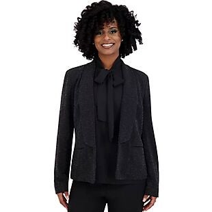 Kasper Glitter Jacket $30