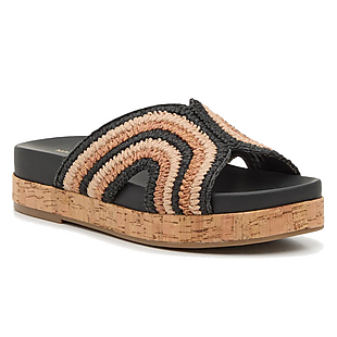 Marc Fisher Raffia Platform Sandals $36