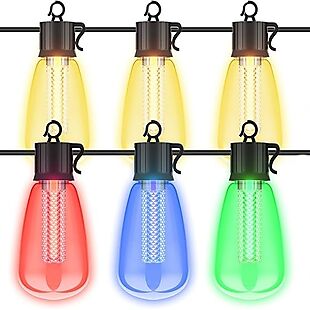 49' Multicolor String Lights $23