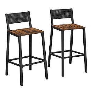2 Barstools with Backs $70