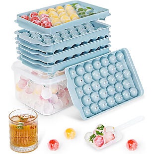 99pc Round Ice Cube-Making Kit $10