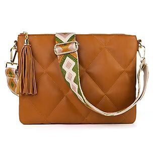12" Quilted Crossbody $17