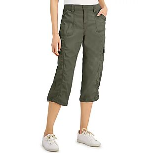 Macy's Cargo Capri Pants $17