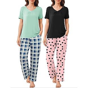 2 Pairs Women's Pajamas $17