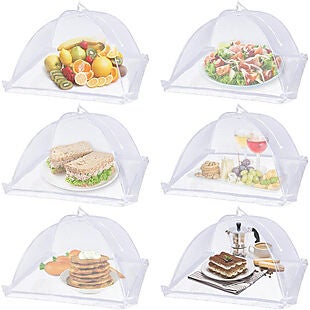6pk Large Food Tents $10