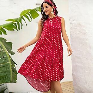 Polka Dot Dress $15