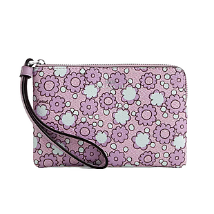 Coach Outlet Floral Wristlet $26
