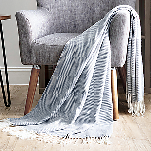 Herringbone Throw Blanket $23 Shipped