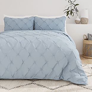 Pinch-Pleat Duvet Cover Sets from $40