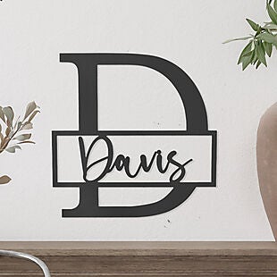 Custom Script Name Sign $25