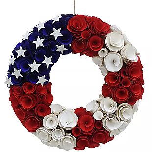 60% Off Patriotic Wreaths + Free Shipping