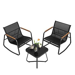3pc Patio Rocking Chair Set $80