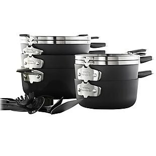 Caflon Cookware 14pc Calphalon Cookware Set $150