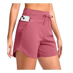 Women's Quick-Dry Shorts with Pockets $15