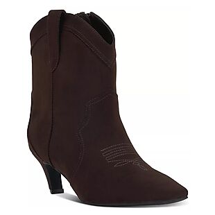 Side Zip Western Booties $26