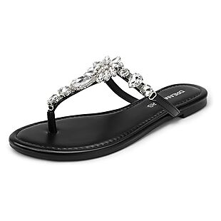 Rhinestone Sandals $14