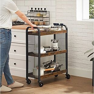 3-Tiered Rolling Cart $53