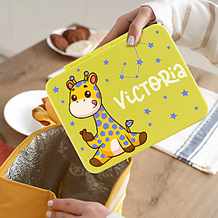 Personalized Food Grade Lunch Box $24