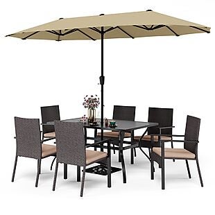 8pc Patio Dining Set $519