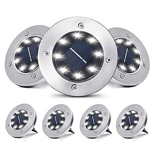 16pk Solar LED Pathway Lights $39
