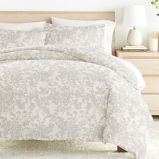 Patterned Easy-Care Duvet Sets $27-$29
