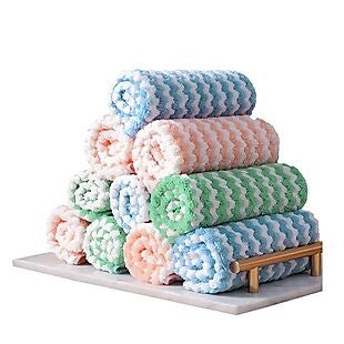 10pk Microfiber Cleaning Cloths $4