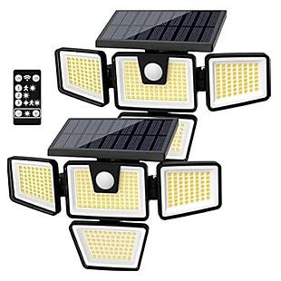 2pk Solar Security Lights $27