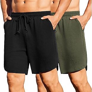 2pk Men's Workout Shorts $13
