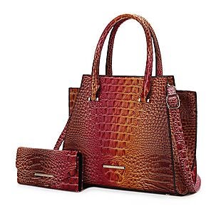 MKF Embossed Tote & Wallet $69