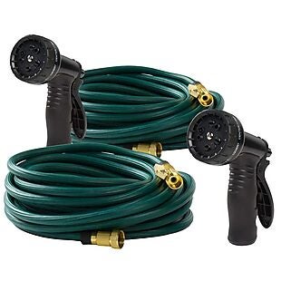 2pk Expandable 100' Garden Hoses $50