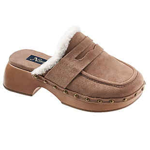 Natural Reflections Platform Clogs $20