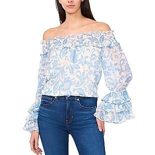 CeCe Off-The-Shoulder Top $27