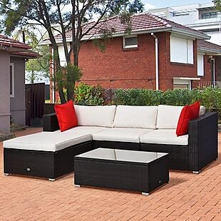 5pc Patio Sectional Set $425