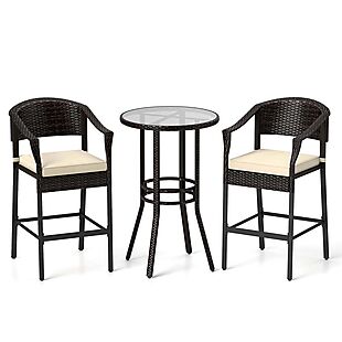 3pc Costway Patio Bar Set $185
