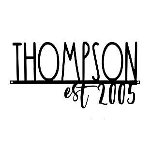 Personalized Name Sign $35