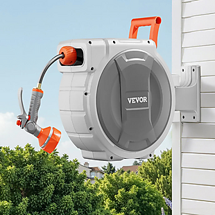 Vevor Retractable Garden Hose Reel $66