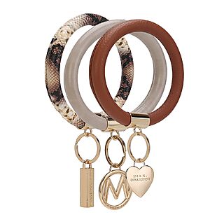 3pc Bracelet Key Rings $25