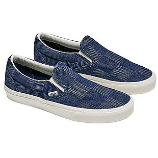 Vans Denim Slip-Ons $24