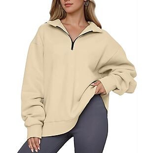 Women's Oversized Sweatshirt $12
