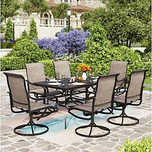 7pc Patio Dining Set $689 Shipped