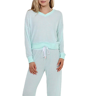 2pc Honeydew Soft Jersey Pajama Set $24