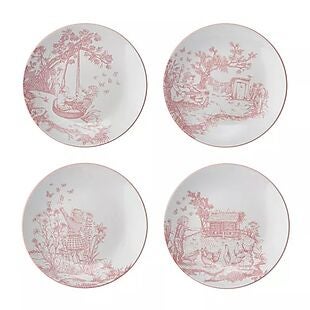 4pc Dolly Parton Appetizer Plates $10