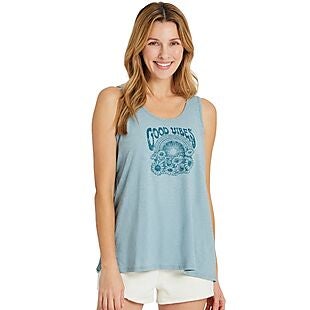 2 Life is Good Tank Tops $40