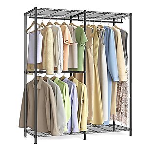 Adjustable Clothing Rack $58