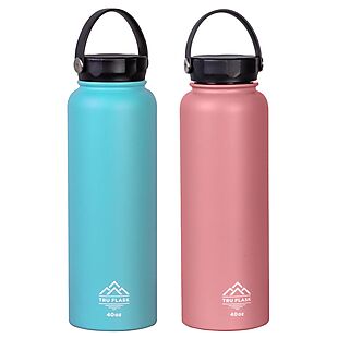 2pk 40oz Insulated Bottles $15