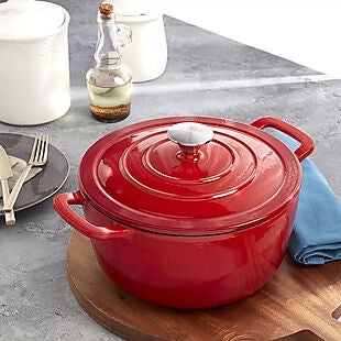 5qt Cast Iron Dutch Oven $54 + $10 Bonus