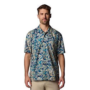 Columbia PFG Button Shirt $20