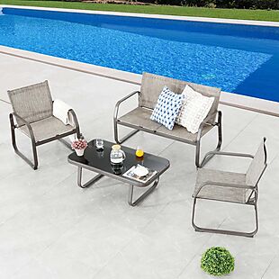 4pc Patio Conversation Set $133 Delivered